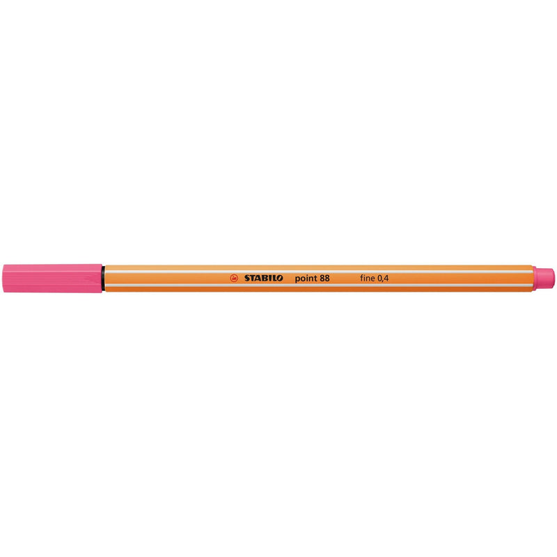 Stabilo -  point 88, premium fineliner 0.4 mm, roze, per stuk