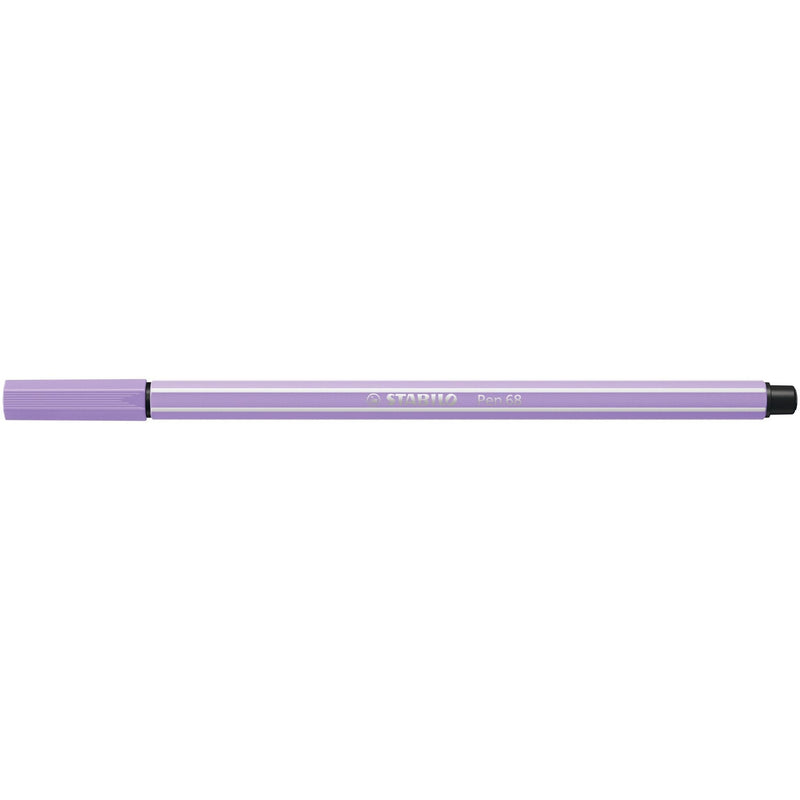 Stabilo -  Pen 68, premium viltstift, licht lila, per stuk | 10 stuks
