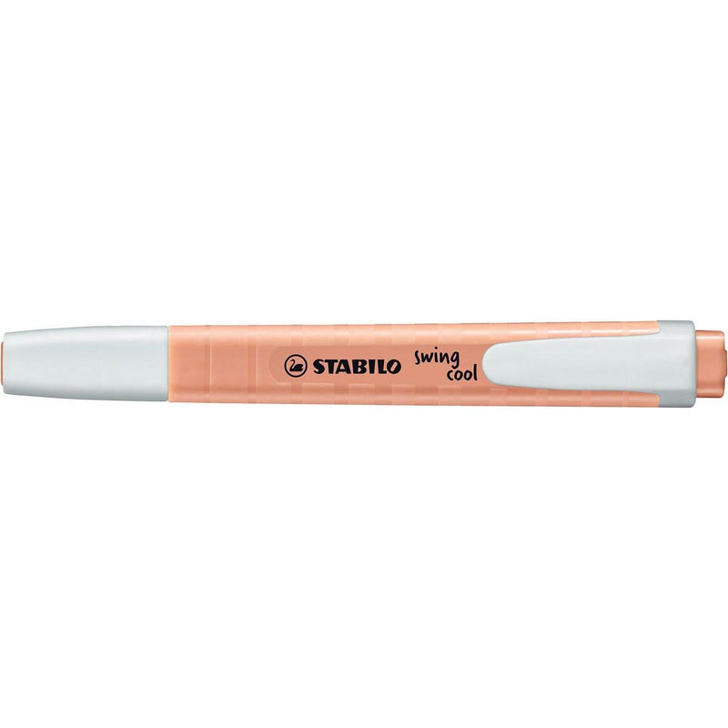 STABILO -  swing cool pastel markeerstift, creamy peach (afbeelding 2)