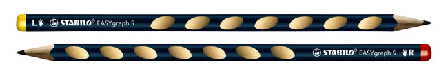 Stabilo -  EASYgraph S, ergonomisch grafietpotlood, linkshandig, petrol gelakt, dunne 2.2 mm kern, per stuk