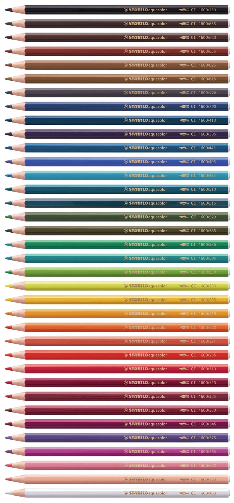 Stabilo -  Kleurpotlood 1624 aquacolor arty 24st ass | 6 stuks