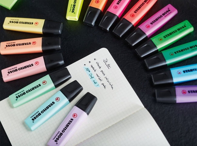 Stabilo -  Markeerstift boss 70/158 fuchsia | 10 stuks