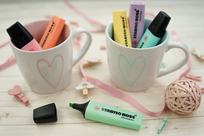 Stabilo -  Markeerstift boss 70/194 pastel grijs | 10 stuks