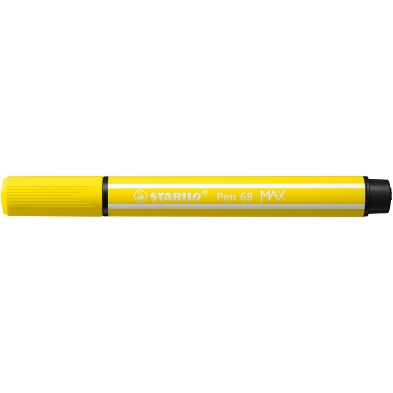 Stabilo -  Pen 68 MAX 24 citroen geel | 5 stuks