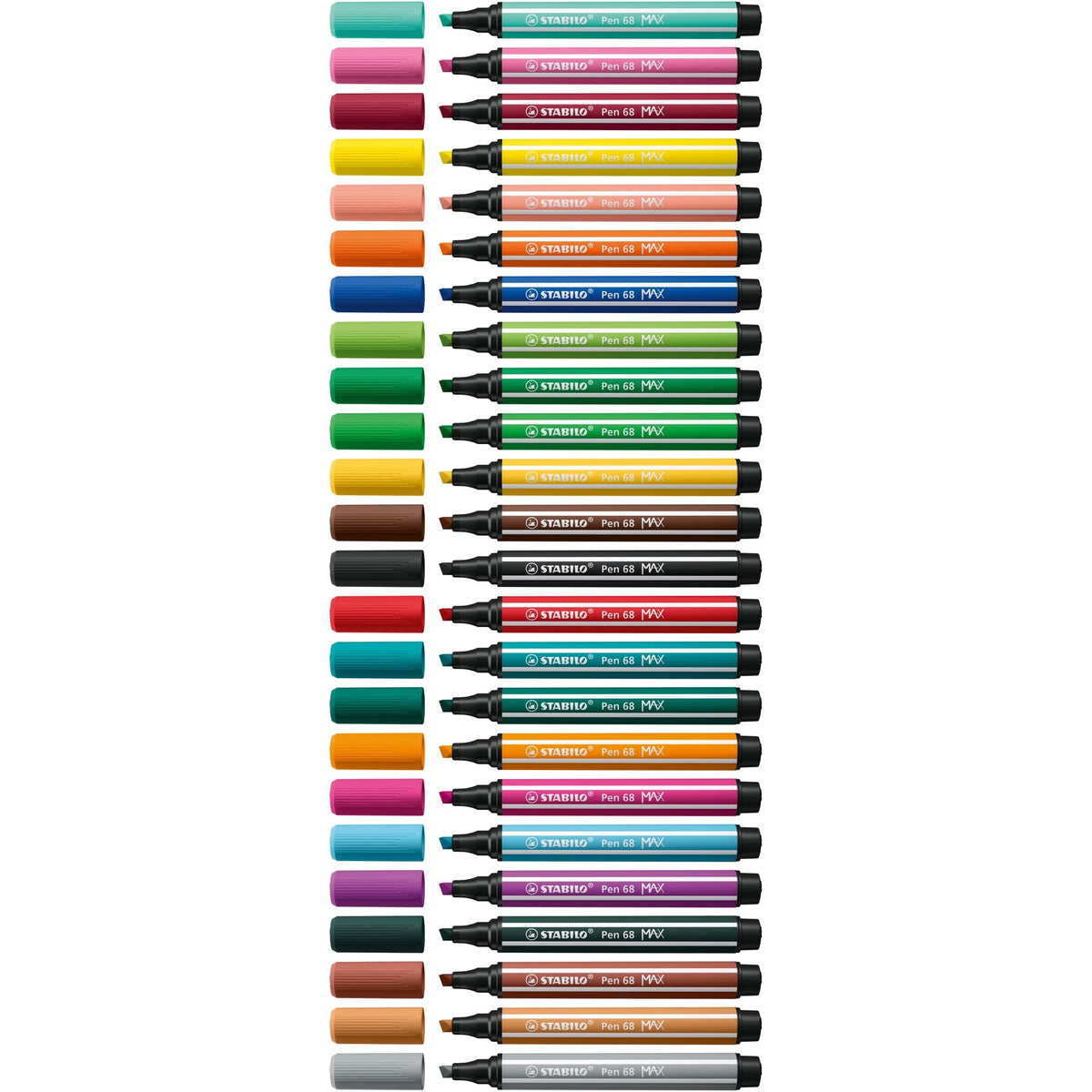 Stabilo -  Pen 68 MAX 43 loof groen