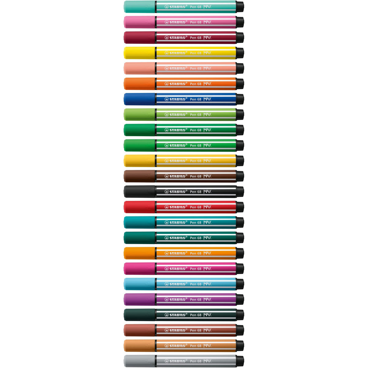 Stabilo -  Pen 68 MAX 44 geel | 5 stuks