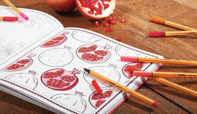 Stabilo -  point 88, premium fineliner 0.4 mm, vergrijsd violet, per stuk