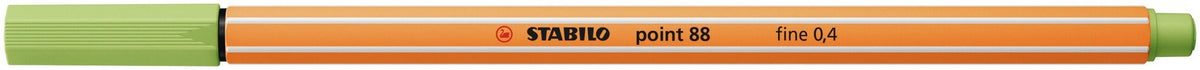 Stabilo -  point 88, premium fineliner 0.4 mm, pistache, per stuk