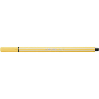 Stabilo -  Viltstift pen 68/23 m lichtgeel | 10 stuks