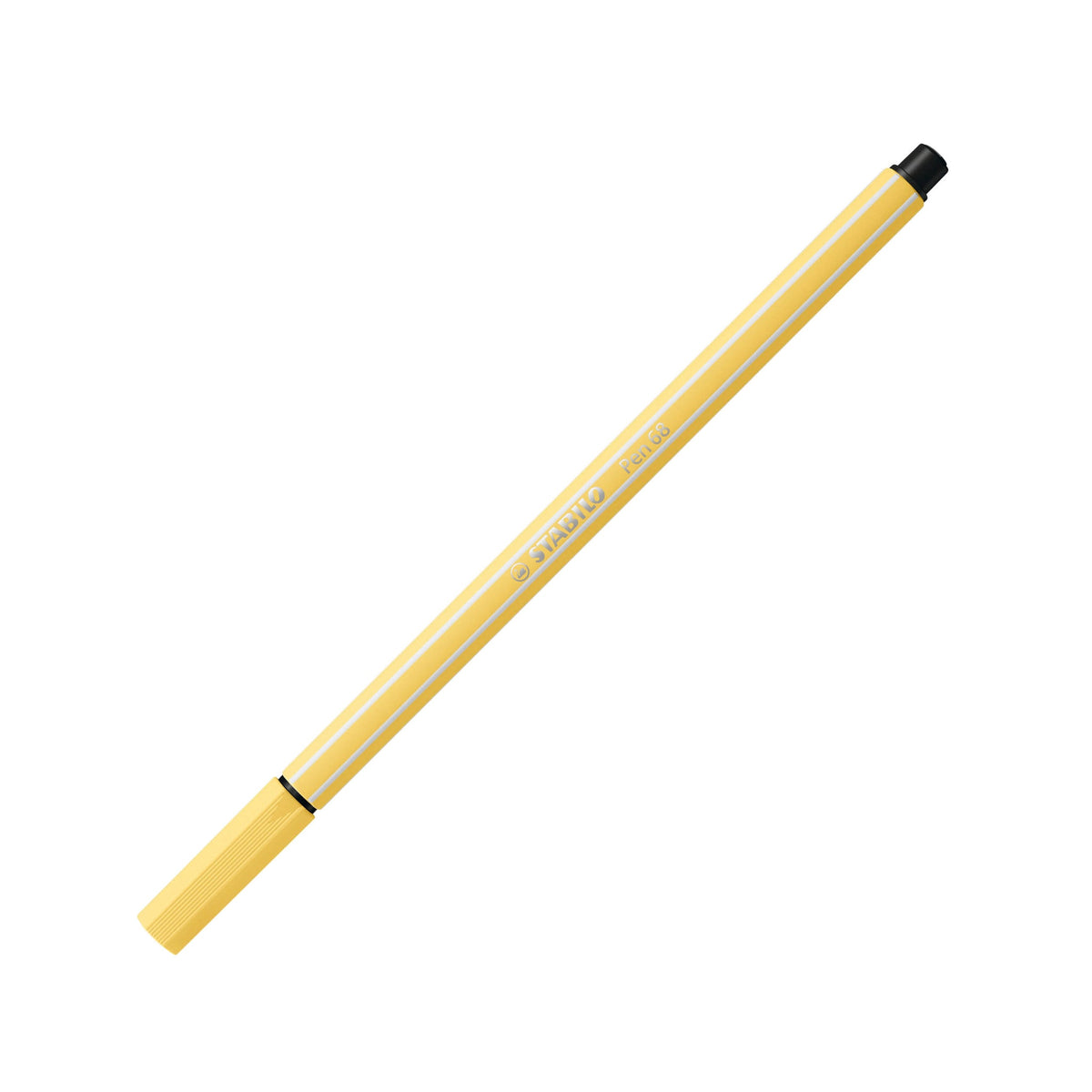 Stabilo -  Viltstift pen 68/23 m lichtgeel | 10 stuks