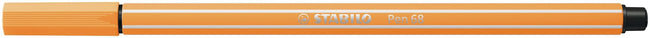 Stabilo -  Viltstift pen 68/85 m papaja | 10 stuks