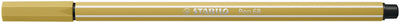 Stabilo -  Viltstift pen 68/66 m khaki | 10 stuks