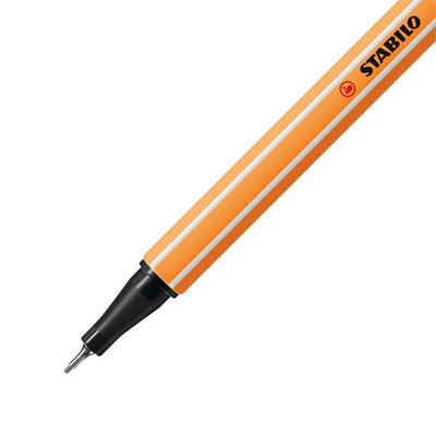Stabilo -  point 88, premium fineliner 0.4 mm, warm grijs, per stuk