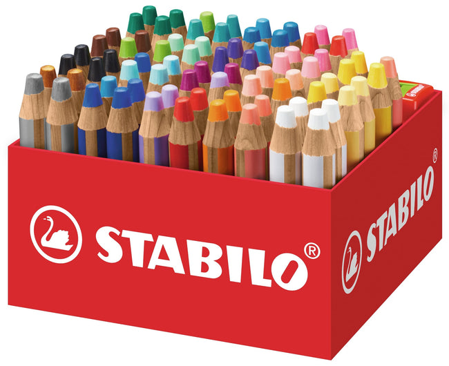 Stabilo -  Kleurpotlood 882 woody 3 in 1 76st ass