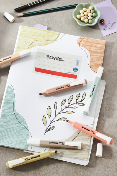 Stabilo -  Markeerstift swing cool nature beige | 10 stuks