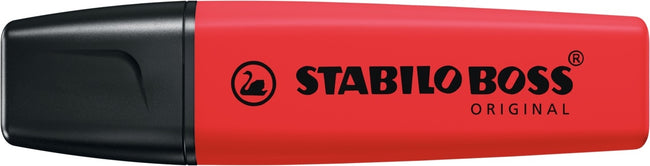 Stabilo -  Markeerstift boss 70/48 echt rood blst à 1 | 10 stuks