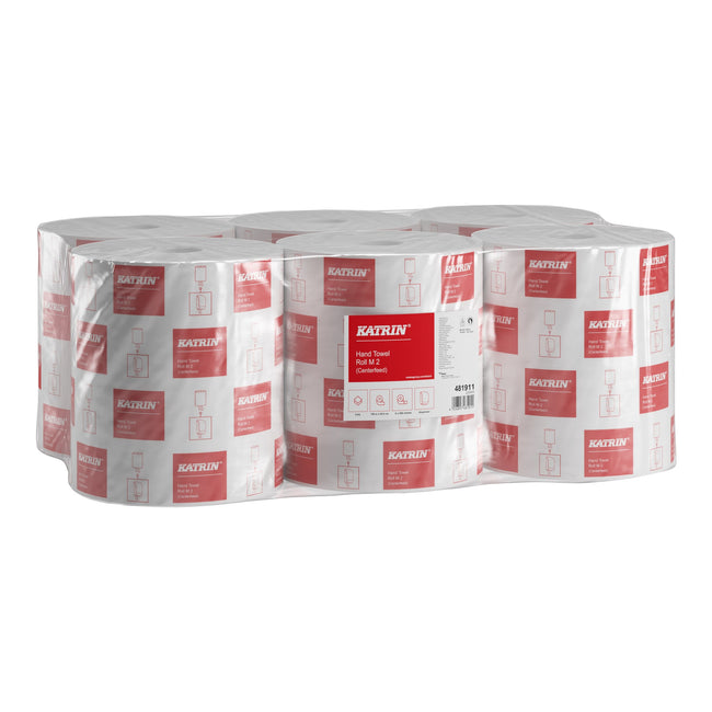 Katrin -  Poetspapier  medium 2-laags wit 481911