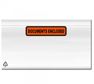 Zonder merk -  Paklijstenvelop Documents enclosed, ft C6 165 x 122 mm, doos van 1000 stuks