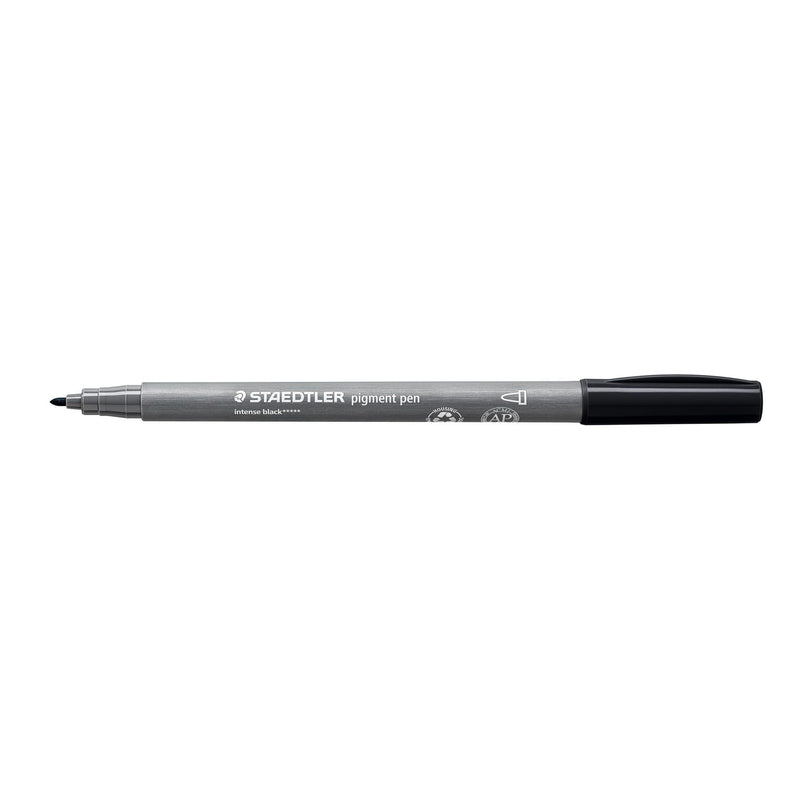 Staedtler -  Fijnschrijver pigment pen intens zwart
