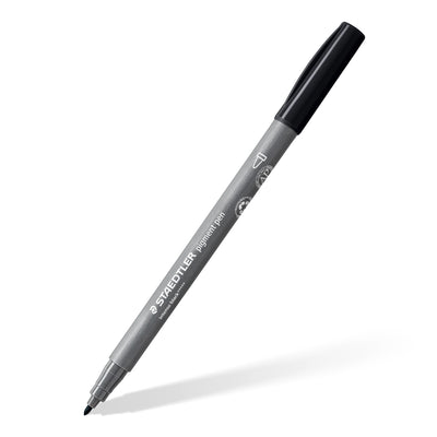 Staedtler -  Fijnschrijver pigment pen intens zwart