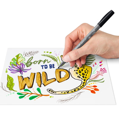 Staedtler -  Fijnschrijver pigment pen intens zwart