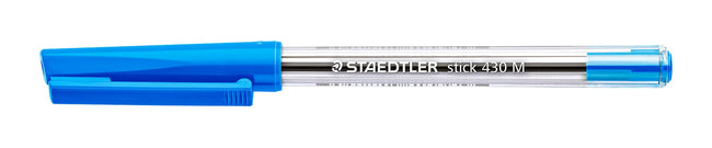 Staedtler -  Balpen stick 430 m blauw