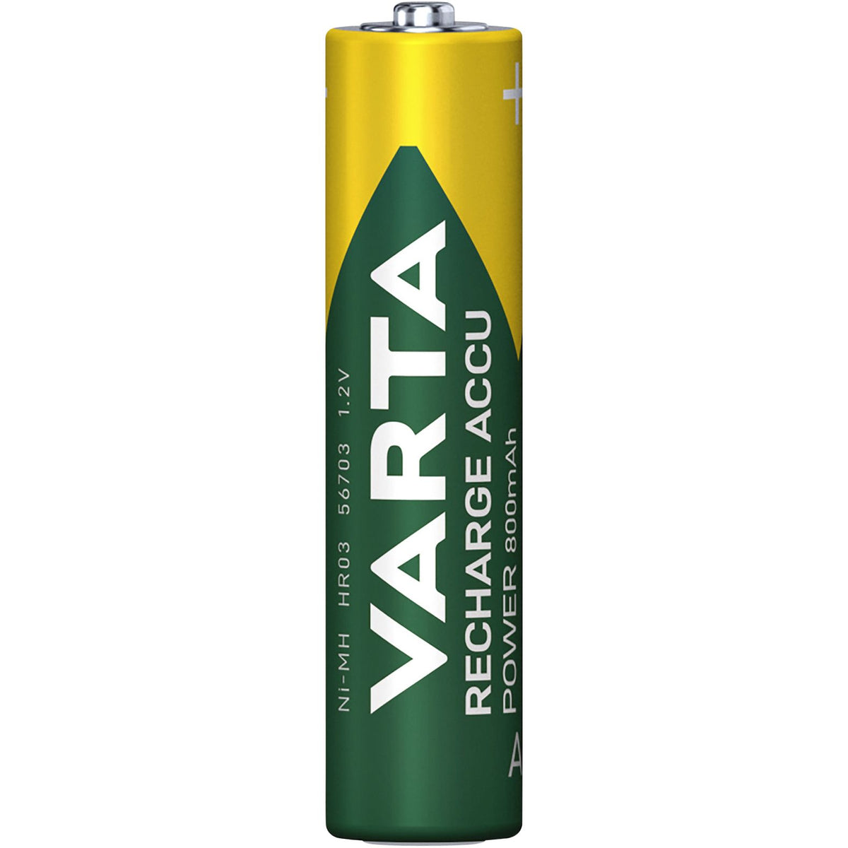 Varta -  Batterij oplaadbaar 4x aaa 800mah | 10 stuks