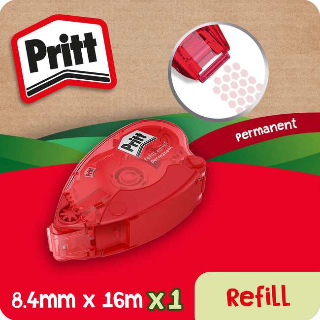 Pritt -  Lijmroller Compact permanent 10m
