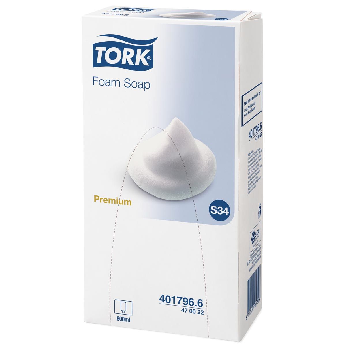 Tork - foam soap, system S34, bottle of 800 ml