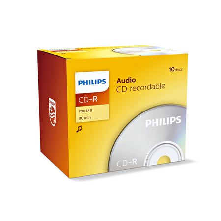 Philips -  Cd-r  80min audio jc (10)