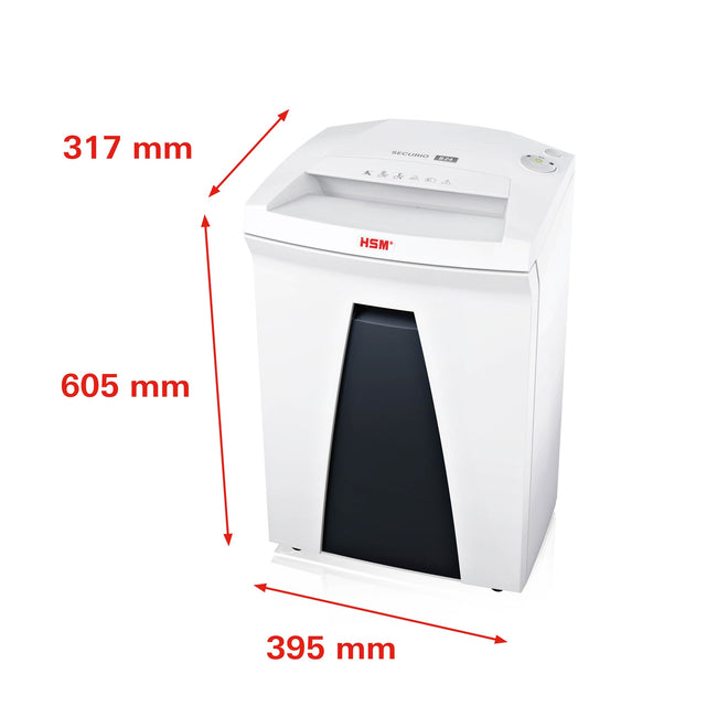 HSM -  Papiervernietiger  securio b24 4.5x30mm