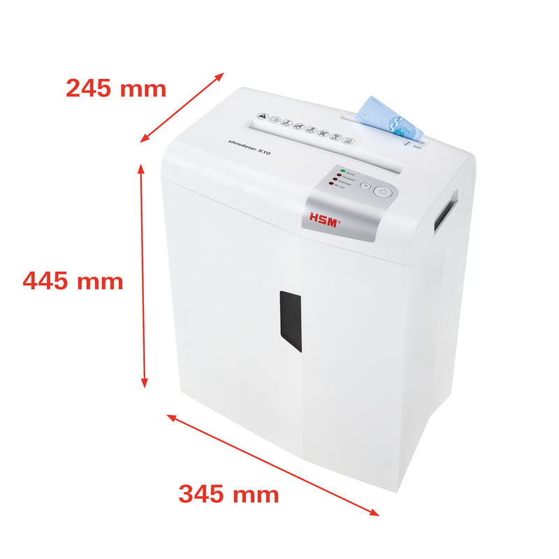 HSM -  Papiervernietiger  shred x10 4.5x30mm cd
