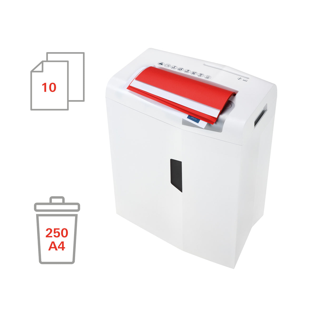 HSM -  Papiervernietiger  shred x10 4.5x30mm cd