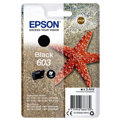 Epson - Cartuccia d'inchiostro 603 T03U1 nero
