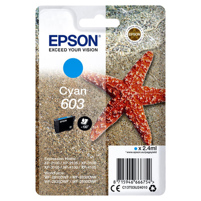Epson - Ink cartridge 603 T03U2 blue | 10 pieces