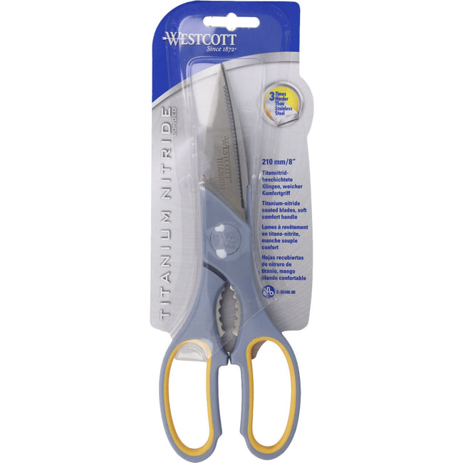 Westcott -  Huishoudschaar 210mm softgrip titanium