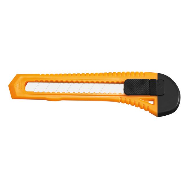 Westcott -  Snijmes office 18mm schuifsluiting oranje