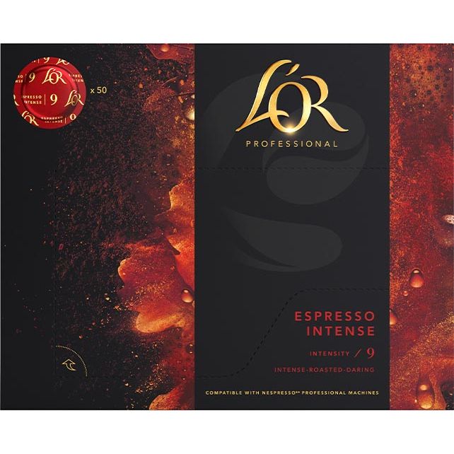 Douwe Egberts - Professionelle Discs Intensität 9, Espresso intensiv, 50 Discs Anzug