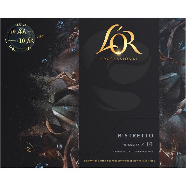Douwe Egberts -  professional discs Intensity 10, Ristretto, pak van 50 discs