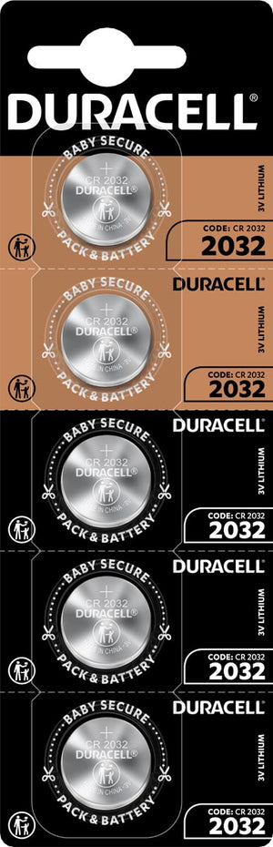 Duracell - Pile bouton CR2032 lithium