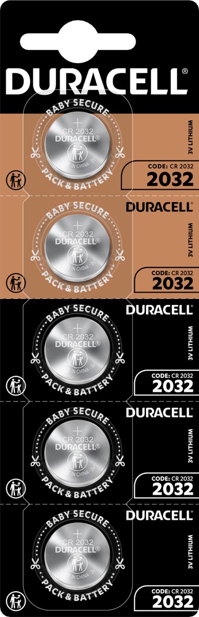 Duracell - Pile bouton CR2032 lithium