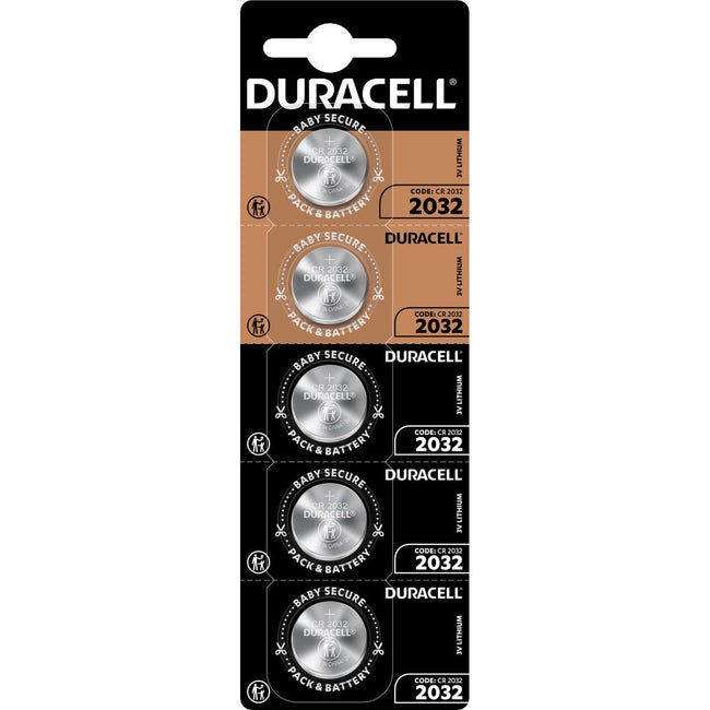 Duracell -  knoopcel Specialty Electronics CR2032, blister van 5 stuks