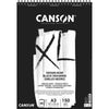 Canson - bloc de dibujo XL 150g/m² ft A3, 40 hojas, negro