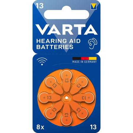 Varta -  Batterij hoortoestel 8x 13 | 10 stuks
