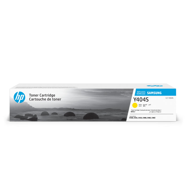 Samsung - Cartouche toner sam/hp clt-y404s jaune