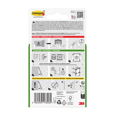 Command -  Bevestigingsstrip  groot klik vast 7.2kg zw