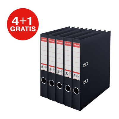 Esselte -  Ordner  vivida no.1 multipack 50mm a4 5 zw | 5 stuks