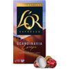 Douwe Egberts -  L'Or Destinations koffiecapsules, Scandinavia, pak van 10 stuks