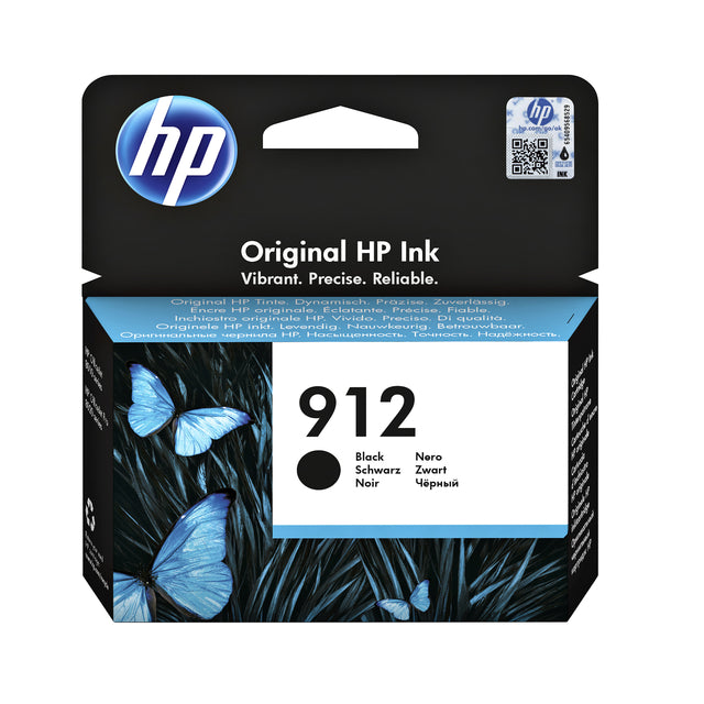 HP - inktcartridge 912, 300 pagina's, OEM 3YL80AE, zwart