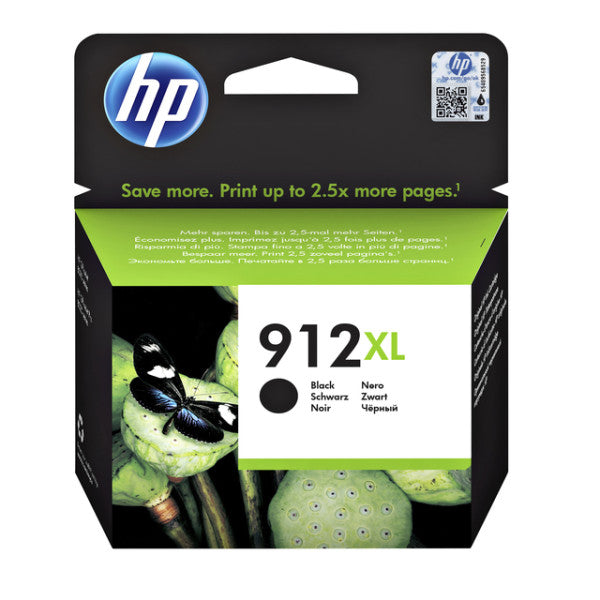 HP - ink cartridge 912XL, 825 pages, OEM 3YL84AE#BGX, black